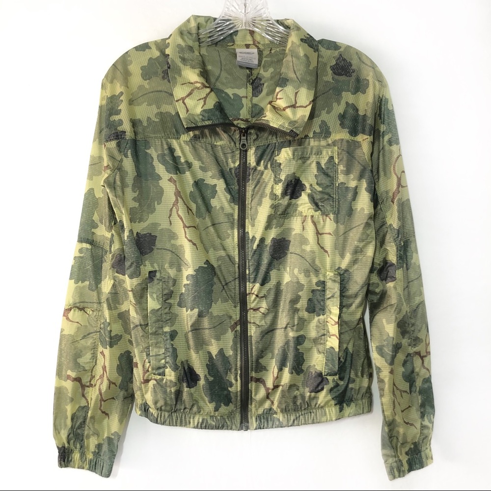Nike 6.0 Green Leaf Nylon Windbreaker Jacket